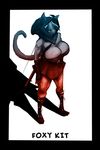  anthro big_breasts breasts carrots cat cleavage clothed clothing comic cover feline female huge_breasts mammal plain_background riendonut shadow solo 