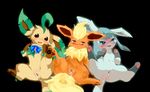  after_sex anus black_background black_eyes blue_body blue_eyes blue_fur blush brown_eyes brown_nose canine cum cum_in_pussy cum_inside eeveelution female feral flareon fur glaceon glowing group leafeon looking_at_viewer mammal nintendo open_mouth pawpads paws plain_background pok&eacute;mon pussy smile spread_legs spreading tan_fur unknown_artist video_games 