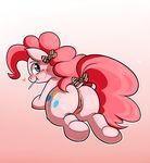  &lt;3 anus blue_eyes blush bow candy chubby clitoris cutie_mark equine female friendship_is_magic fur hair holidays hooves horse lollipop long_hair looking_at_viewer looking_back mammal my_little_pony new_year pink_fur pink_hair pinkie_pie_(mlp) pussy raised_tail rear_view saber-panda smile solo 