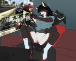 androidz anthro balls breasts burnout canid canine clothed clothing duo electronics female female_penetrated footwear fox fur game_console genitals hair hi_res knotting male male/female male_penetrating male_penetrating_female mammal penetration penis playstation playstation_2 polaris_(mousguy) ps2_console sex shaking shirt socks sony_corporation sony_interactive_entertainment t-shirt tail topwear trembling vaginal vaginal_penetration vulva