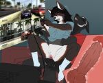 androidz anthro balls breasts burnout canid canine clothed clothing duo electronics female female_penetrated footwear fox fur game_console genitals hair hi_res internal internal_vaginal knotting male male/female male_penetrating male_penetrating_female mammal penetration penis playstation playstation_2 polaris_(mousguy) ps2_console sex shaking shirt socks sony_corporation sony_interactive_entertainment t-shirt tail topwear trembling vaginal vaginal_penetration vulva