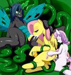  anal animal_genitalia anus backsack balls changeling cum dickgirl equine erection fluttershy_(mlp) friendship_is_magic from_behind fur green_eyes group hair herm horn hypnosis intersex long_hair mammal mind_control my_little_pony open_mouth oral pegasus penetration penis pink_hair pussy queen_chrysalis_(mlp) saurian_(artist) sex sweetie_belle_(mlp) tentacles tongue tongue_out unicorn urethral urethral_penetration vaginal vaginal_penetration wings yellow_fur young 