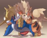 all_fours anal arcanine balls beard biozs blush canine cum cum_in_ass cum_inside cum_on_ground cum_while_penetrated cumshot digital_media_(artwork) doggystyle drooling duo erection excessive_cum eyes_closed facial_hair fangs feral feral_on_feral from_behind fur gay hands-free interspecies male mammal mustelid nintendo one_eye_closed orgasm otter penetration penis pok&eacute;mon saliva samurott sex sharp_teeth teeth thrusting video_games 