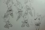  ambiguous_gender animal_crossing anthro candy_cane cervine christmas clothing duo holidays jingle male mammal nintendo panties pencil_(artwork) reindeer striped_legwear traditional_media_(artwork) underwear video_games vono 