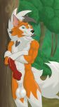 absurd_res animal_genitalia animal_penis balls bodily_fluids canid canine canine_genitalia canine_penis erection flaccid generation_7_pokemon genital_fluids genitals hi_res knot lycanroc male mammal muscular nintendo nude outside penis pokemon pokemon_(species) precum sheath solo