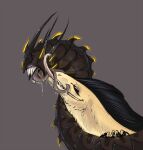 absurd_res black_body black_claws black_fur black_mane black_markings bodily_fluids brown_body claws dragon duo eri_rosso(character) eyeless feral firael french_kissing fur furred_dragon furred_scalie hi_res hug kissing koul_erdeshaz(character) licking licking_tongue male male/male mane markings monster mythological_creature mythological_scalie mythology quadruped saliva saliva_on_tongue scalie sharp_teeth spikes teeth teratophilia tongue tongue_out worm yellow_body yellow_eyes yellow_fur yellow_glow