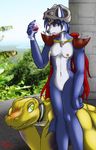  anthro duo female krystal male nintendo nude queen royalty scalie scythemouse sharpclaw slave star_fox video_games 