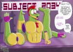 alligator alligatorid animate_inanimate anthro butt crocodile crocodilian deskhyena dildo doll five_nights_at_freddy's five_nights_at_freddy's:_security_breach genitals hi_res implied_transformation inanimate_transformation latex male modular montgomery montgomery_gator monty penetrable_sex_toy penis reptile scalie scottgames sex sex_toy smile solo speech_bubble steel_wool_studios toy transformation