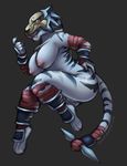  anthro big_breasts breasts feline female mammal nipples nude pussy revadiehard solo stripes tiger video_games warcraft world_of_warcraft 