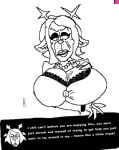 2026 2_horns anthro antlers arm_under_breasts bald between_breasts big_breasts big_eyes black_and_white breast_play breasts carol_holiday clothed clothed_anthro clothed_female clothed_sex clothing curved_eyebrows deer deltarune dialogue dialogue_box digital_drawing_(artwork) digital_media_(artwork) duo ellipsis eyebrows eyelashes female female_anthro female_on_human fingers freckled_face freckles gem genitals hair hand_on_breast hand_on_own_breast heart_symbol horn huge_breasts human human_on_anthro humanoid_hands interspecies jewelry larger_anthro larger_female lidded_eyes lipstick long_eyelashes looking_at_viewer macro makeup male male/female male_human male_on_anthro mammal mature_anthro mature_female monochrome necklace new_world_deer no_irises open_mouth pearl_(gem) pearl_necklace penis penis_between_breasts pupils reindeer sex shirt short_hair simple_background size_difference smaller_human smaller_male surgeballs text text_box thin_eyebrows titfuck topwear undertale_(series) white_background white_heart white_text