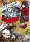  ! 2014 anthro bear better_late_than_never comic daigaijin duo english_text female fight kung_fu_panda male mammal nude panda po su_wu text 