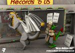  2012 3d cgi christmas dracorex dragon duo green_scales greldon holidays male rangarig rangarig_rex scalie store tiny_wings 