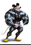  2008 anthro big_muscles dean_armstrong disney hyper hyper_muscles male mammal mickey_mouse mouse muscles rodent solo 