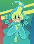  2023 2_horns absurd_res arc_(gemsum) balls blue_body blue_penis blush demon double_handjob gemsum genitals goo_creature gradient_penis group handjob hi_res horn humanoid kneeling krekere_(gemsum) machine male male/male mechanical_penis nude penile penis red_balls red_body red_penis robot robot_humanoid sex sharp_teeth simple_background spit_(gemsum) teeth trio 