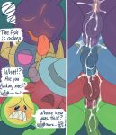 1_eye 2026 2_horns 3_eyes anal anal_penetration anus arc_(gemsum) balls blue_balls blue_body blue_penis blush bodily_fluids butt_stack clothing covered_eyes cum cum_in_ass cum_inside demon dialogue english_text frustrated gemsum genital_fluids genitals goo_creature green_balls green_body green_penis group group_sex hat headgear headwear hi_res horn humanoid krekere_(gemsum) lucky_pierre machine male male/male male_penetrated male_penetrating male_penetrating_male multi_eye multiple_angles multiple_images open_mouth penetration penis profanity purple_balls purple_body purple_penis red_balls red_body red_penis robot robot_humanoid sex sleeping sound_effects spirit spit_(gemsum) text titan_(gemsum) tongue tongue_out train_position vowelless vowelless_sound_effect zzz