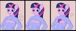  absurd_res anthro anthrofied blush booponies breasts clothing dickgirl equine friendship_is_magic hair hi_res horn intersex keyhole_turtleneck mammal my_little_pony penis sequence solo sweater twilight_sparkle_(mlp) unicorn 