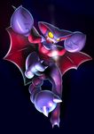 2014 anthro anthrofied bat big_breasts big_ears black_background blood breasts censored claws elpatrixf fangs female gliscor hi_res looking_at_viewer mammal navel nintendo nude open_mouth plain_background pok&eacute;mon pok&eacute;morph solo teeth tongue video_games wings yellow_eyes 