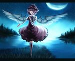  :o animal_ears arm_garter bad_id bad_pixiv_id banned_artist dress forest full_moon grass hand_on_own_chest hat kneehighs lake letterboxed long_sleeves moon moonlight music mystia_lorelei nature night night_sky open_mouth paseri pink_eyes pink_hair puffy_sleeves short_hair singing sky socks solo touhou tree water wings 