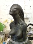  3d alien alien_(franchise) breasts eyeless female lips model sculpture solo unknown_artist xenomorph 