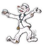  1:1 2026 3_fingers alcohol alpha_channel anthro barefoot beverage biped bottomwear bow_tie brown_eyes buckteeth clothed clothing container cup digital_drawing_(artwork) digital_media_(artwork) feet fingers front_view full-length_portrait fur grin hair hat headgear headwear hi_res holding_object kerchief krolik lachendesreh male mammal mouse murid murine open_mouth pants pawpads paws plantigrade portrait pose rodent round_ears rum sailor sailor_cap sailor_uniform signature simple_background skinny smile smirk solo standing substance_intoxication teeth teeth_showing toes tongue tongue_out transparent_background uniform white_body white_fur 