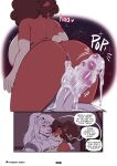 anthro anus big_breasts big_butt biped blush bodily_fluids breasts brown_body brown_hair butt comic cricetid cum cum_in_vagina cum_inside dialogue duo english_text felid female genital_fluids genitals hair hamster hi_res hybrid interspecies larger_male liger male male/female mammal multicolored_body muscular muscular_male nimzy noms_(nimzy) nude pantherine penis rodent size_difference smaller_female speech_bubble text thick_thighs tobi_(nimzy) white_body white_hair