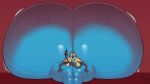 2026 4_arms accessory alcohol anthro beverage big_butt black_body black_eyes black_nose blue_bottomwear blue_clothing blue_jeans blue_necktie blue_pants blue_topwear bottle bottomwear butt clothing cofagrigus collared_shirt colored container cup denim denim_bottomwear denim_clothing digital_media_(artwork) dress_shirt drinking_glass felid feline front_view generation_5_pokemon glass glass_container glass_cup hand_on_leg hand_on_own_leg hand_on_own_thigh hand_on_thigh hi_res holding_beverage holding_bottle holding_container holding_cup holding_drinking_glass holding_object holding_wine_glass huge_butt huge_thighs hyper hyper_butt hyper_thighs jeans leg_grab looking_at_viewer male mammal motion_lines multi_arm multi_limb necktie nintendo ozzie_(eckodraws) pants pokemon pokemon_(species) red_background red_sclera shaded sharp_teeth shirt signature simple_background sitting smile smiling_at_viewer solo squish teeth thick_thighs thigh_grab thigh_squish tight_clothing topwear viviofthevoid wine wine_bottle wine_glass yellow_clothing yellow_ears yellow_topwear