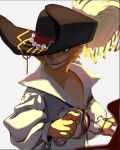alternative_fashion anthro bambooshrimpart clothing digital_drawing_(artwork) digital_media_(artwork) digital_painting_(artwork) domestic_cat dreamworks felid feline felis fur fuzzy green_eyes hat hat_feather headgear headwear light lighting long_sleeves loose_feather male mammal orange_body orange_fur painting_(artwork) puss_in_boots_(dreamworks) puss_in_boots_(franchise) shaded shirt shirt_collar simple_background smile smirk solo standing topwear unfinished white_background white_clothing white_shirt white_topwear