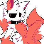 1:1 amber_(zephyzest) anthro arm_tuft bedroom_eyes big_penis bodily_fluids breasts canid canine cheek_tuft collar collar_only dripping elbow_tuft facial_tuft fluffy fluffy_penis fluffy_shoulders fox fur genital_fluids genitals gynomorph hair huge_penis intersex leaking_precum long_hair low_res mammal narrowed_eyes nude orange_body orange_fur orange_penis penis precum precum_drip seductive shoulder_tuft small_breasts solo tail thick_thighs tuft white_body white_fur zephyzest