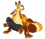 2026 5_fingers 5_toes absurd_res ailurid alpha_channel belly big_ears big_penis black_penis bodily_fluids cheek_tuft chest_tuft countershade_arms countershade_torso countershading dewclaw exojaws eyes_closed facial_tuft feet fingers flat_colors fluffy fluffy_ears fluffy_tail fur genital_fluids genitals hare hi_res huge_penis humanoid_genitalia humanoid_penis hybrid hybrid_genitalia hybrid_penis hyper hyper_genitalia hyper_penis lagomorph leaking_precum leporid long_tail male mammal markings medial_ring medial_ringed_humanoid_penis medial_ringed_hybrid_penis navel neck_tuft open_mouth orange_body orange_fur pecs penis precum quote_(quotethequiet) red_panda signature simple_background sitting sitting_on_ground solo stretching striped_markings striped_tail stripes tail tail_markings tan_body tan_fur taur toes transparent_background tuft vein veiny_penis whiskers yawn