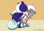 anal bear bev_gilturtle blush bodily_fluids box_turtle caluriri cum ejaculation facesitting female feral genital_fluids giant_panda group gynomorph handjob hasbro intersex interspecies kissing littlest_pet_shop littlest_pet_shop:_a_world_of_our_own littlest_pet_shop_(2012) male male/female mammal mephitid oral penile penny_ling pepper_clark reptile rimming rimming_female scalie sex sitting sitting_on_another skunk trio turtle