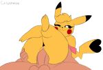 3_toes anthro balls big_butt butt crispynecro duo feet female generation_1_pokemon genitals hair human kanna_(joaoppereiraus) male male/female mammal nintendo offscreen_male one_eye_closed penetration penis pikachu pokemon pokemon_(species) sketch smile thick_thighs toes vaginal vaginal_penetration vulva yellow_body