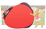 2022 accessory aloha_shirt alpha_channel animal_crossing anthro bell bell_accessory belly belly_expansion belly_squish big_belly big_breasts black_bottomwear black_clothing black_ears black_eyebrows black_jeans black_nose black_pants black_shirt black_topwear blonde_hair bottomwear breast_expansion breasts brown_eyes canid canine canis cherry_(animal_crossing) clothing colored denim denim_bottomwear denim_clothing digital_media_(artwork) domestic_dog duo ear_piercing expansion eyebrows female footwear grass hair hair_accessory hairband hand_on_another's_belly hand_on_belly hi_res huge_belly huge_breasts huge_thighs hyper hyper_belly hyper_breasts hyper_thighs immobile isabelle_(animal_crossing) jeans mammal morbidly_obese morbidly_obese_anthro morbidly_obese_female motion_lines navel nintendo obese obese_anthro obese_female outline outside overweight overweight_anthro overweight_female pants pattern_clothing pattern_shirt pattern_topwear piercing pink_clothing pink_shirt pink_topwear plant red_body red_hairband red_nose ridiculouscake rolling rolling_another round_body shaded shih_tzu shirt shoes simple_background skirt smile smiling_at_another squish sunken_limbs tail teeth thick_thighs thigh_expansion topwear toy_dog transparent_background tree vinesauce weight_gain white_bottomwear white_clothing white_footwear white_outline white_shoes white_skirt yellow_body yellow_ears yellow_tail