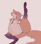 absurd_res anthro belly big_belly big_butt breasts butt claws clitoris collar digital_media_(artwork) domestic_cat featureless_breasts felid feline felis female female_anthro genitals hair hair_over_eye hi_res inner_labia looking_at_viewer mammal markings mathc0re mehitabel mole_(marking) multi_nipple nipples nude one_eye_obstructed pawpads pregnant pregnant_anthro pregnant_female raising_leg shinbone_alley simple_background smile snaggle_tooth solo tail thick_thighs tuft vulva wide_hips yellow_body