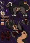 absurd_res ambiguous_feral ambiguous_gender animal_genitalia animal_penis animal_vulva anus arcanine artist_logo canid canine canine_genitalia canine_vulva fan_character feral fusion generation_1_pokemon generation_2_pokemon generation_3_pokemon genitals hi_res houndoom hyaenid_penis hybrid hyena logo mammal mightyena model_sheet nintendo penis pokemon pokemon_(species) pokemon_fusion pseudo-penis pseudo_balls pseudo_pussy reference_image solo teats vulva xenogender_(lore) yonnixart