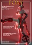 3d_(artwork) advertisement angry animal_genitalia animal_penis animatronic anthro balls big_balls big_penis breasts canid canine crossgender description digital_media_(artwork) english_text equine_genitalia equine_penis five_nights_at_freddy's flared_penis fox foxy_(fnaf) genitals gynomorph hi_res hivar huge_penis humanoid hyper hyper_genitalia hyper_penis intersex looking_at_viewer machine mammal mtg_crossgender mti_crossgender navel nipple_piercing nipples penis piercing robot scottgames solo tail text thick_thighs