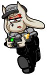 1_eye alpha_channel anthro black_bottomwear black_clothing black_pants blep bottomwear canid canine canis clothed clothing collared_shirt cupcake_(fnaf) cyclops digital_media_(artwork) domestic_cat domestic_dog doodle_(species) dress_shirt dress_shoes electronics eyebrows eyeshadow felid feline felis female five_nights_at_freddy's five_nights_at_frickbear's_3 floppy_ears green_light grey_clothing grey_shirt grey_topwear hat headgear headwear looking_at_device makeup mammal mitten_hands monitor nightguard noodle_arms pants pearlsy pixel_(artwork) pointy_ears posed raised_eyebrow red_eyes rolled_up_sleeves scottgames security security_badge security_guard security_uniform shirt short_snout solo spdy4 squinted_eyes stick_limbs tan_body tongue tongue_out topwear unibrow unusual_anatomy walking_towards_viewer