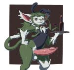 2026 alcohol animal_genitalia animal_penis anthro balls beverage big_balls big_penis bodily_fluids bunny_costume clothed clothing container costume cup drinking_glass felid feline feline_genitalia feline_penis femboy fur genital_fluids genitals glass glass_container glass_cup green_body green_eyes green_fur green_hair hair hi_res huge_balls huge_penis looking_at_viewer male mammal multicolored_body multicolored_fur pata penis precum simple_background smile smiling_at_viewer solo sweat two_tone_body two_tone_fur wine wine_bottle wine_glass