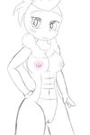  anthro breasts female fir3born nintendo nipples nude pok&eacute;mon pussy scrafty solo standing video_games 