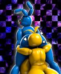 2026 3d_(artwork) anal animatronic anthro avian bent_over big_breasts big_butt bird blue_body breasts butt chicken digital_media_(artwork) duo faceless_anthro faceless_character faceless_female female female_rimming_male five_nights_at_freddy's five_nights_at_freddy's_2 galliform glistening glistening_body heart_symbol hi_res huge_breasts huge_butt lagomorph leporid looking_at_another looking_at_partner looking_back looking_back_at_another looking_back_at_partner machine male male/female mammal nipples non-mammal_breasts non-mammal_nipples oral phasianid purple_eyelids rabbit rear_view rimming rimming_male robot robot_anthro scottgames sex source_filmmaker_(artwork) thick_thighs toy_bonnie_(fnaf) toy_chica_(fnaf) watermark yellow_body zelyonka