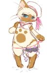 2017 3:4 anthro biped blue_eyes blush bodily_fluids brown_body brown_fur capcom clothed clothed_anthro clothed_female clothing digital_drawing_(artwork) digital_media_(artwork) digitigrade diru facial_markings felid felyne female female_anthro flat_cap flat_colors footprint front_view fur genital_fluids gloves_(marking) half-closed_eyes hat head_markings headgear headwear leg_markings looking_at_viewer looking_pleasured lynian mammal markings mask_(marking) monster_hunter multicolored_body multicolored_fur narrowed_eyes palico panties panties_down partially_clothed pawprint pawprint_(marking) penetration pose sex_toy sex_toy_in_vagina sex_toy_insertion simple_background skimpy slim slim_anthro slim_female socks_(marking) solo standing swimwear tan_body tan_fur two_tone_body two_tone_fur underwear underwear_down undressing_self vaginal vaginal_fluids vaginal_penetration vibrator vibrator_in_vagina whiskers white_background