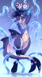 2026 4_fingers anthro aquatic bodily_fluids breasts cetacean dolphin eyes_closed female fingers genital_fluids genitals hi_res kinky_spy mammal nude nude_anthro nude_female omorashi peeing penetration sex simple_background solo tail teeth tentacle_in_vagina tentacle_penetration tentacle_sex tentacles toothed_whale urine urine_on_ground urine_on_leg urine_on_tail vaginal vaginal_penetration vulva watersports wetting