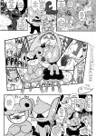 11_panel_comic 2025 absurd_res ambiguous_gender angry anthro apron black_body black_fur black_nose black_text bodily_fluids clenched_teeth clothed clothing comic container dialogue disgust ellipsis embarrassed empty_eyes english_text exclamation_point eyebrows eyelashes fart female feral fire floor fur furniture gallade gardevoir generation_1_pokemon generation_2_pokemon generation_3_pokemon generation_4_pokemon generation_5_pokemon generation_6_pokemon generation_7_pokemon generation_9_pokemon group hair heavenlyproductions hi_res holding_object holding_plate hollow_knight_(franchise) hornet_(hollow_knight) kirlia leavanny looking_at_another looking_back maushold monochrome motion_lines mouth_closed nintendo open_mouth pikachu plate pokemon pokemon_(species) pumpkaboo pupils question_mark shinx signature sitting sitting_on_stool sound_effects speech_bubble steenee stool table tail talking_to_another team_cherry tears teddiursa teeth text togekiss turtwig white_sclera wingull zangoose zoroark