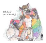 2_tails anthro asian_clothing biped bisexual_pride_colors bulge canid canine clothing cross_fox east_asian_clothing fennec_(artist) fennec_(character) flag fox fundoshi green_eyes hair head_hair japanese_clothing lgbt_pride male male_anthro mammal multi_tail open_mouth painting_(artwork) ponytail pride pride_colors progress_pride_colors red_fox solo tail therian tongue tongue_out true_fox underwear watercolor_(artwork) werecanid werecanine werecreature werefox wristband