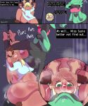 5:6 anthro balls big_balls big_butt blonde_hair bodily_fluids bound bovid butt caprine chain chained clothed clothing cum cum_in_mouth cum_inflated_belly cum_inflation cum_inside cum_on_face dark_body dark_fur dark_world darkner deer deltarune dialogue dominant_femboy dress dungeon duo english_text excessive_cum excessive_genital_fluids female female_raped femboy femboydom foot_on_wall forced fur genital_fluids genitals goat green_clothing green_eyes greenstar hair hat headgear headwear hi_res imminent_rape imminent_sex inflation larger_sub lightner male male/female male_rape male_raping_female mammal new_world_deer noelle_holiday onomatopoeia oral oral_penetration penetration pink_scarf plap raised_leg ralsei rape reindeer restrained restraints scarf sex shaking shocked size_difference small_but_hung sound_effects submissive surprised tears text tremble_spikes trembling undertale_(series) white_clothing white_dress wide_eyed wide_hips