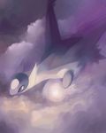  cloud cloudscape cool_colors dragon flying happycrumble latios legendary_pok&eacute;mon male nintendo outside pok&eacute;mon purple_theme red_eyes sky solo video_games 