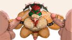 16:9 4k absurd_res anthro balls bedroom_eyes belly_hair big_penis bodily_fluids body_hair bowser brutte chest_hair clothing cum cum_drip cum_in_mouth cum_inside cum_on_body cum_on_chest cum_on_face cumshot double_handjob dripping ejaculation erect_nipples erection eyebrows fellatio foreman_spike genital_fluids genitals glans group group_sex hairy handjob hi_res horn human kneeling kneeling_oral_position koopa leather leather_clothing leather_strap looking_at_viewer looking_pleasured male male/male mammal mario mario_bros masturbating_to_other masturbation monochrome multi_genitalia multi_penis muscular muscular_anthro muscular_male narrowed_eyes nintendo nipples oral orgasm overweight overweight_male pecs penile penile_masturbation penis pubes reptile scalie seductive seductive_mouth sex simultaneous_orgasms straps threesome tongue tongue_out tongue_out_fellatio trio turtle two-handed_handjob vein veiny_muscles veiny_penis widescreen