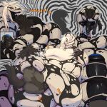 1:1 abstract_background anthro apode artist_collaboration belly big_belly big_penis black_body black_fur black_mouth black_tongue bodily_fluids breath canid canine canis coiled_tail coiling draconcopode dreadlocks duo female female_penetrated foreskin forked_tongue fur genitals grey_background hair head_in_mouth hi_res huge_penis humanoid_genitalia humanoid_penis hyper hyper_genitalia hyper_penis hypnosis hypnotic_eyes imminent_vore internal larger_female legless long_neck male male/female male_anthro male_penetrating male_penetrating_female mammal mawplay mind_control mouth_play multicolored_body naga nude nude_anthro nude_female nude_male obscured_penetration open_mouth overweight overweight_female panting penetration penis reptile saliva saliva_on_tongue saliva_string scalie serpentine sex simple_background size_difference smaller_anthro smaller_male snake tail tail_around_another tail_around_body tail_around_partner tail_around_penis tail_fetish tail_play tail_sex tailjob thick_neck tongue tongue_out white_body white_hair wolf wolfwireless wolfwireless_(character) zlvuxx