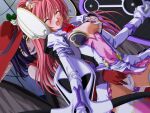  2000s_(style) 2girls blush breast_slip breasts closed_eyes dress dutch_angle en_ciel_rena evil_smile fingering fingering_through_clothes game_asset gloves gold_trim grabbing_another's_breast groping hat kourin_tenshi_en_ciel_rena large_breasts lipstick long_hair magical_girl makeup medium_breasts molestation multiple_girls nipple_stimulation nipple_tweak nipples non-web_source official_art open_mouth panties pink_hair pointy_ears purple_hair pussy_juice rape reach-around saitou_natsuki self-datamine smile sweat thighhighs through_clothes tomoe_rena underwear variant_set visual_novel_cg wet wet_clothes wet_panties white_panties witch_hat yellow_eyes yuri 