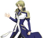  1boy 2000s_(style) angry blonde_hair blue_eyes blue_pants clenched_hand clenched_teeth coat cowboy_shot game_asset high_collar large_variant_set long_sleeves looking_at_viewer mahou_senshi_(series) mahou_senshi_symphonic_knights male_focus non-web_source official_art pants parted_lips saitou_natsuki self-datamine silva_radcliffe simple_background solo standing tachi-e teeth transparent_background trench_coat turtleneck variant_set 