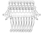  1girl conjoined long_hair multiple_arms multiple_heads multiple_legs uniform what 